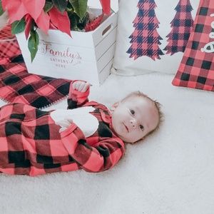 Plaid Heart Pajamas